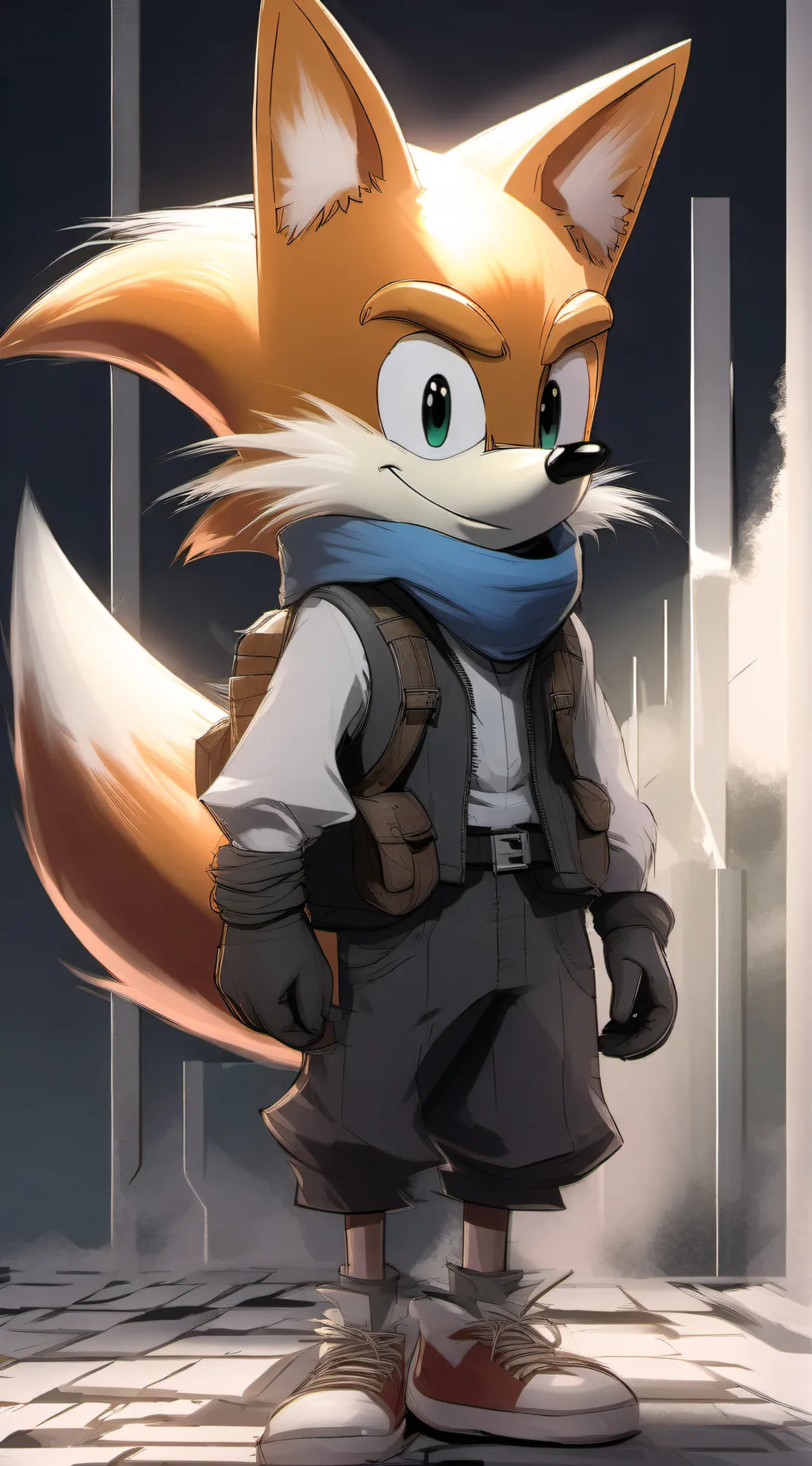 ai character: tails background