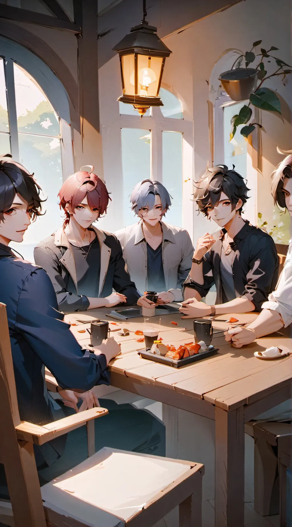 ai character: bro's sleepover background