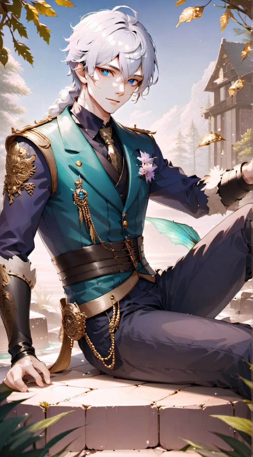 ai character: Levin  background