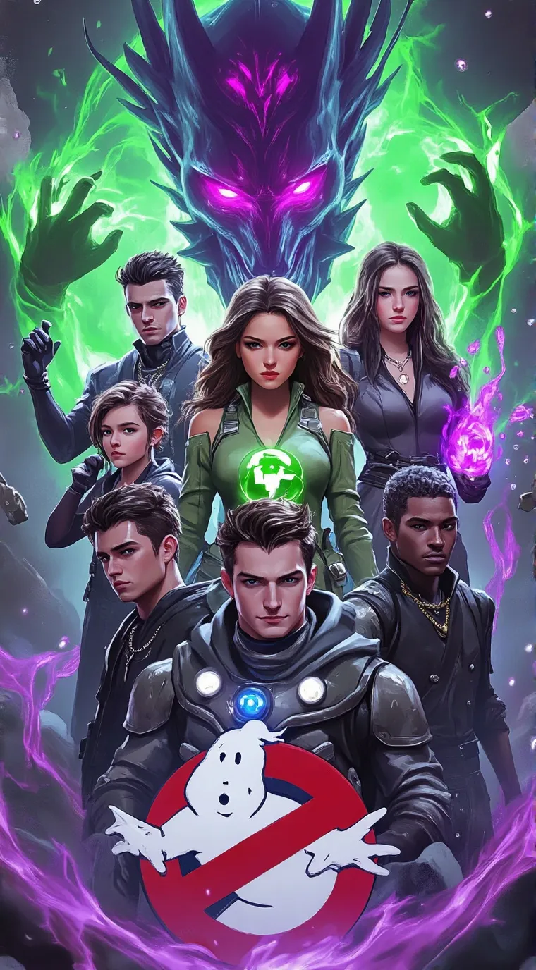 ai character: The Ghostbusters background