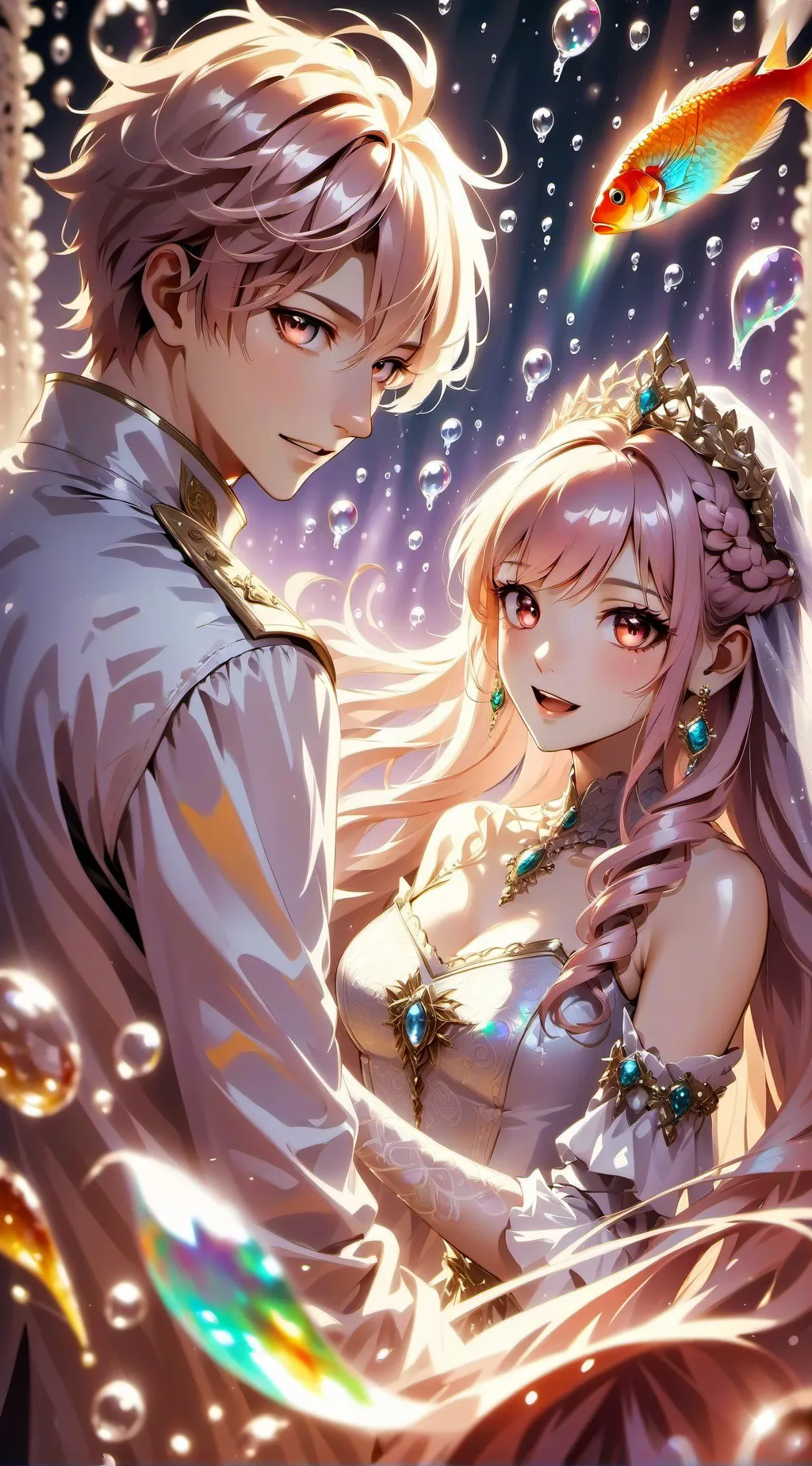 ai character: Aurora background