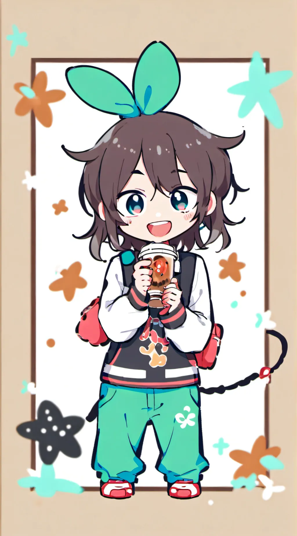 ai character: Mha babies background