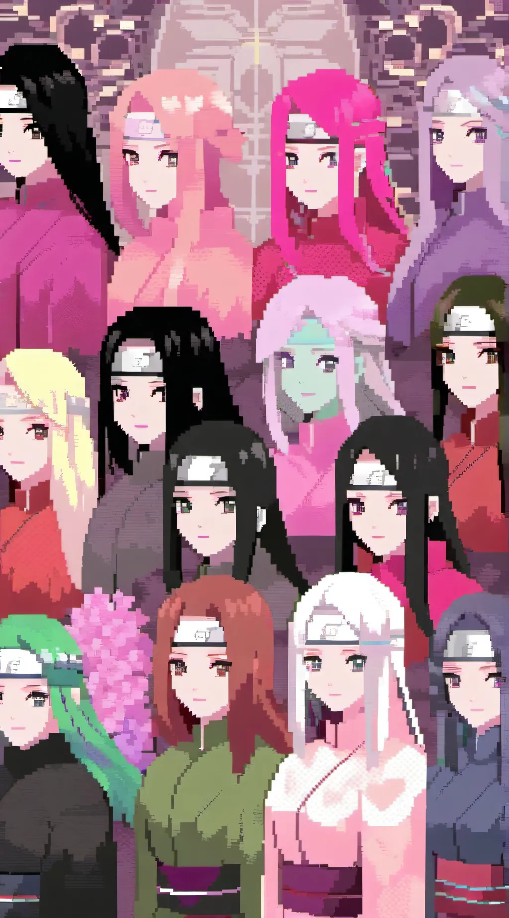 ai character: konoha girls background
