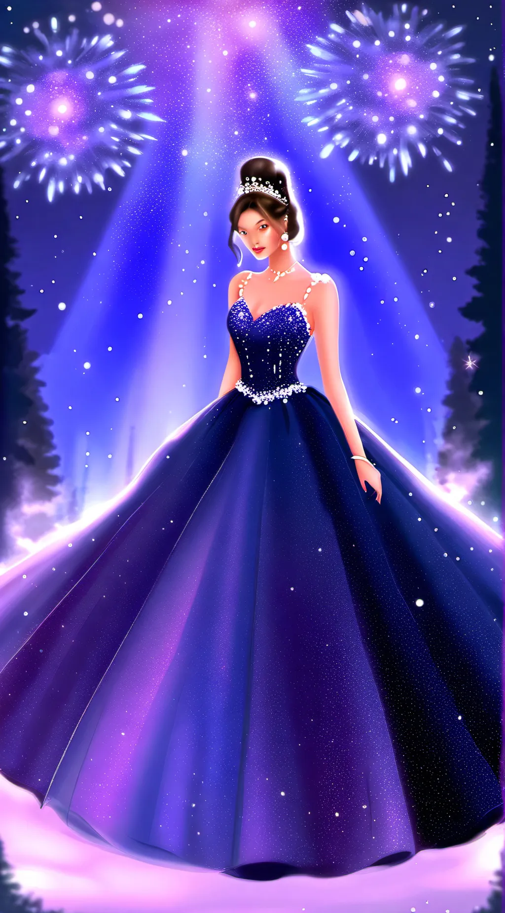 ai character: mean girl  background