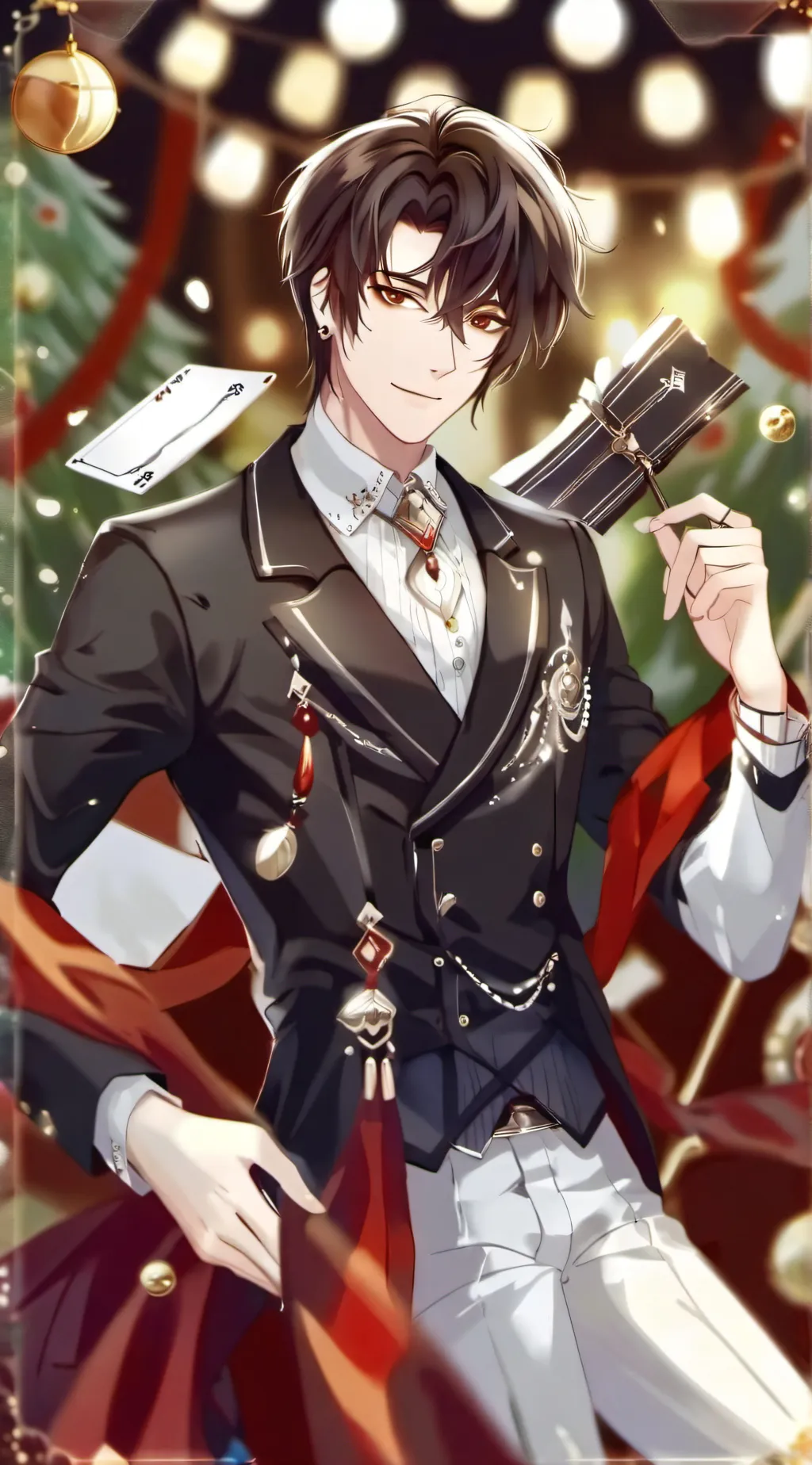 ai character: Zach  background