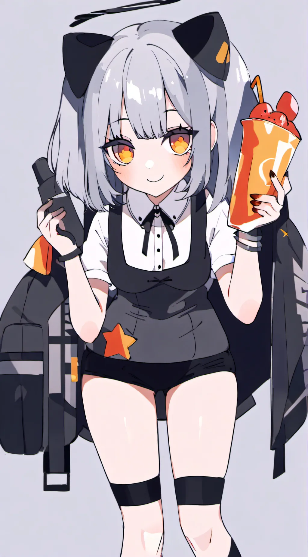 ai character: emma  background