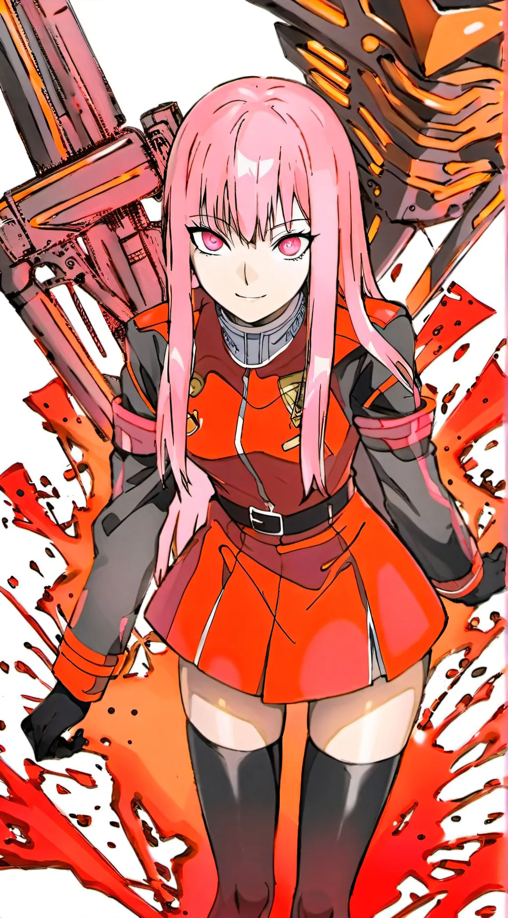 ai character: Zero-two background