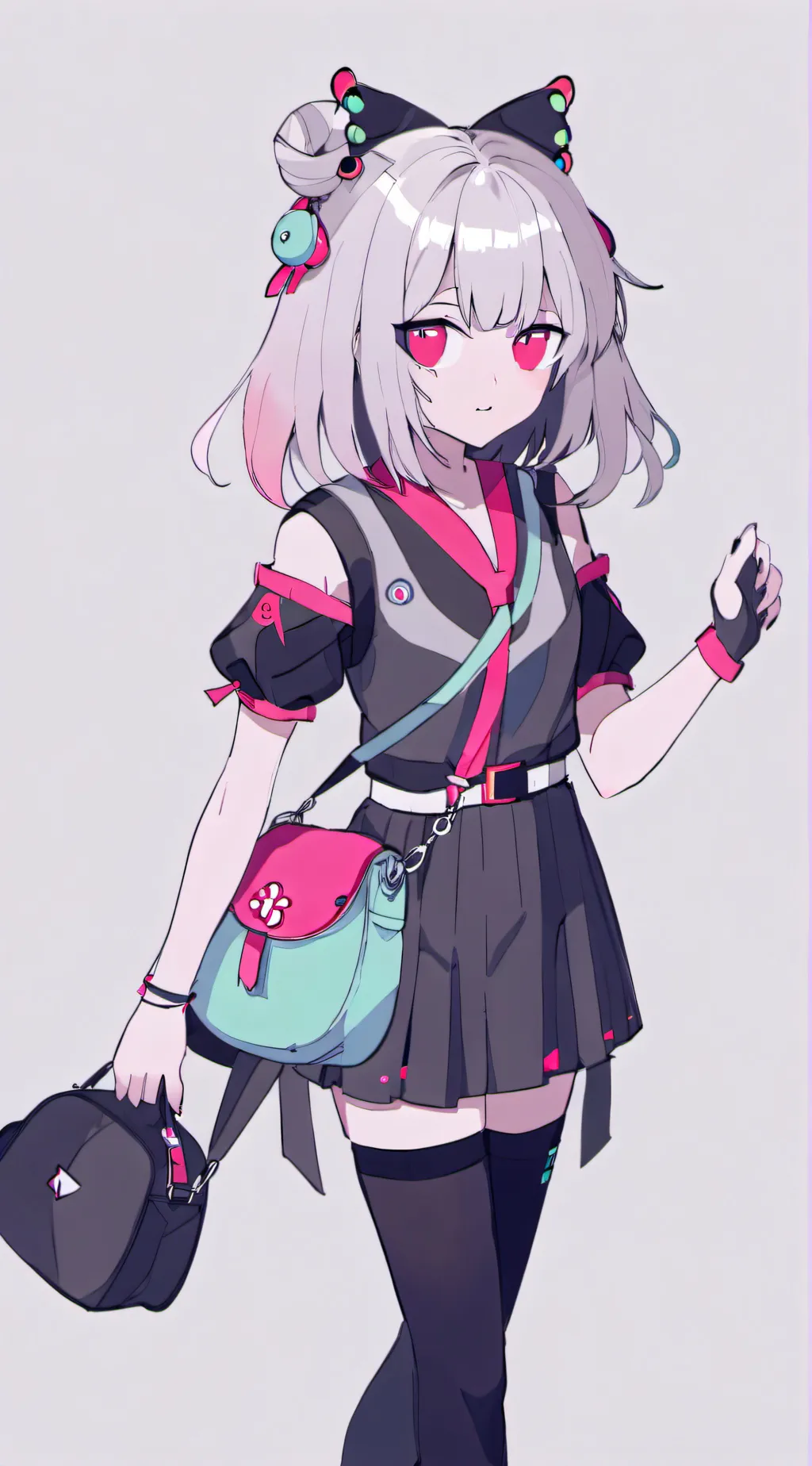 ai character: miku background