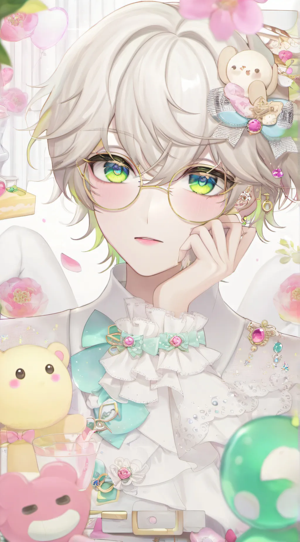 ai character: Zack  background