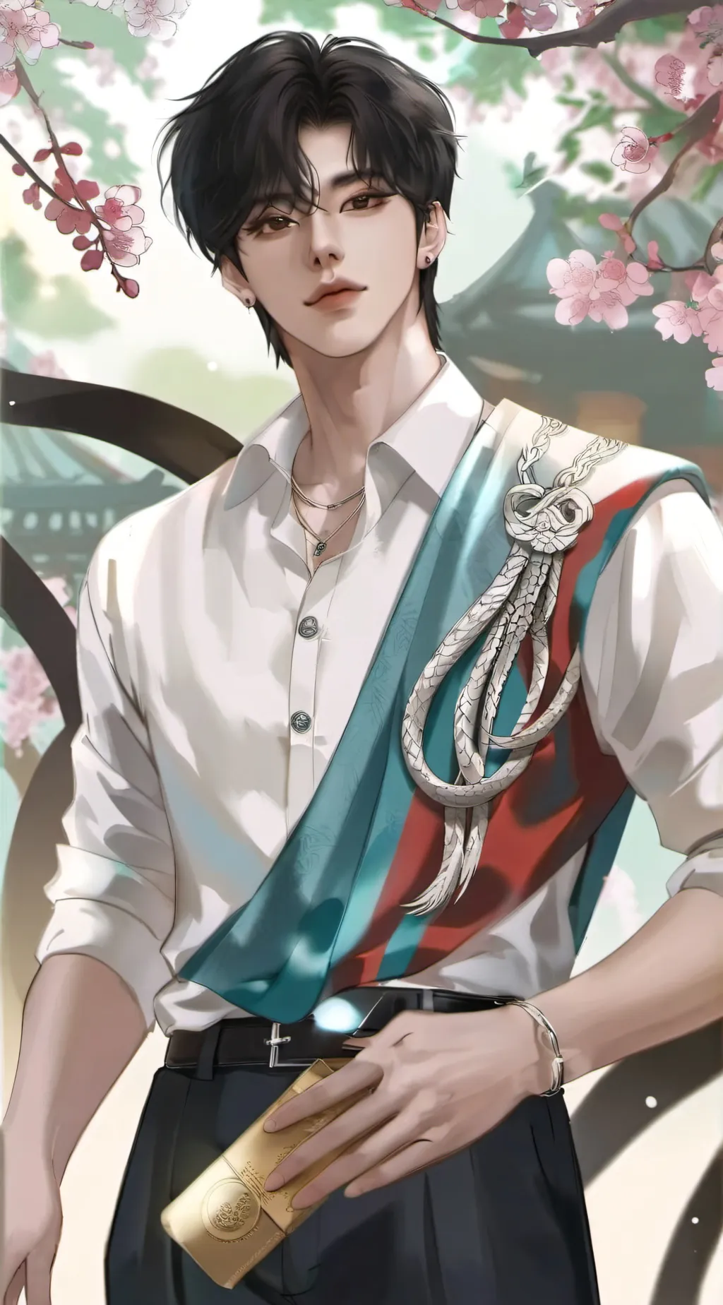 ai character: <Oliver> background