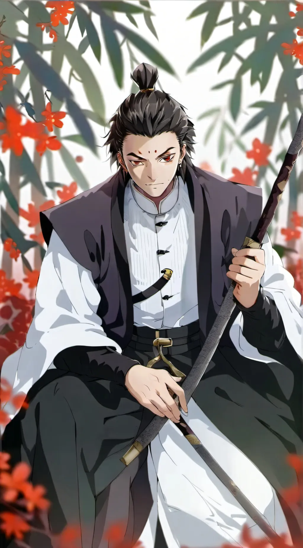 ai character: Hashira training  background