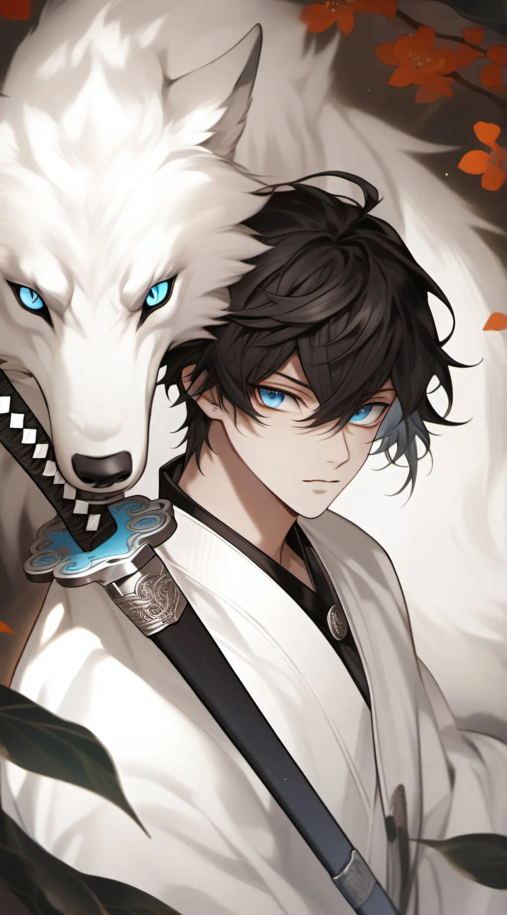 ai character: Demon slayer background