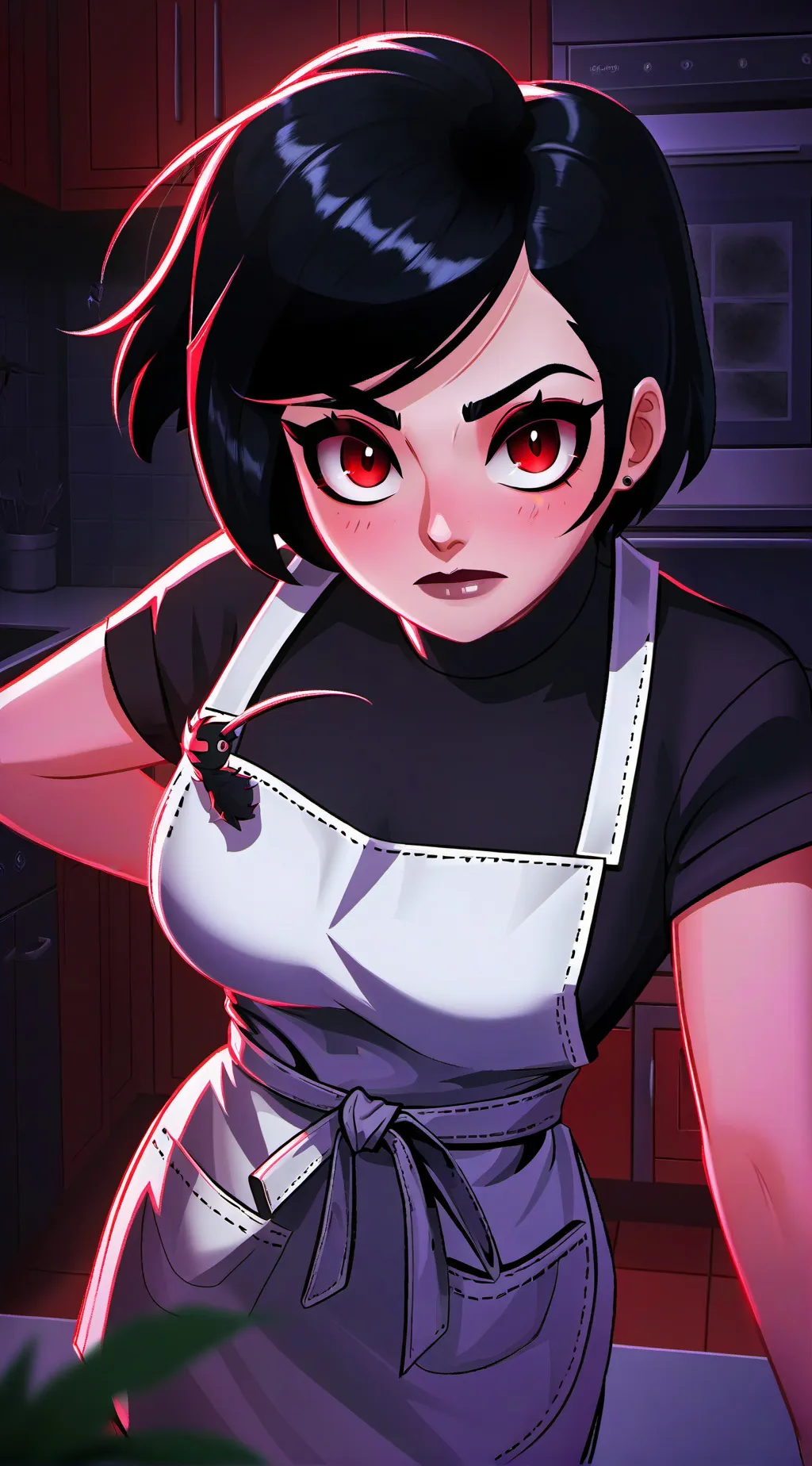 ai character: Strict Mother  background