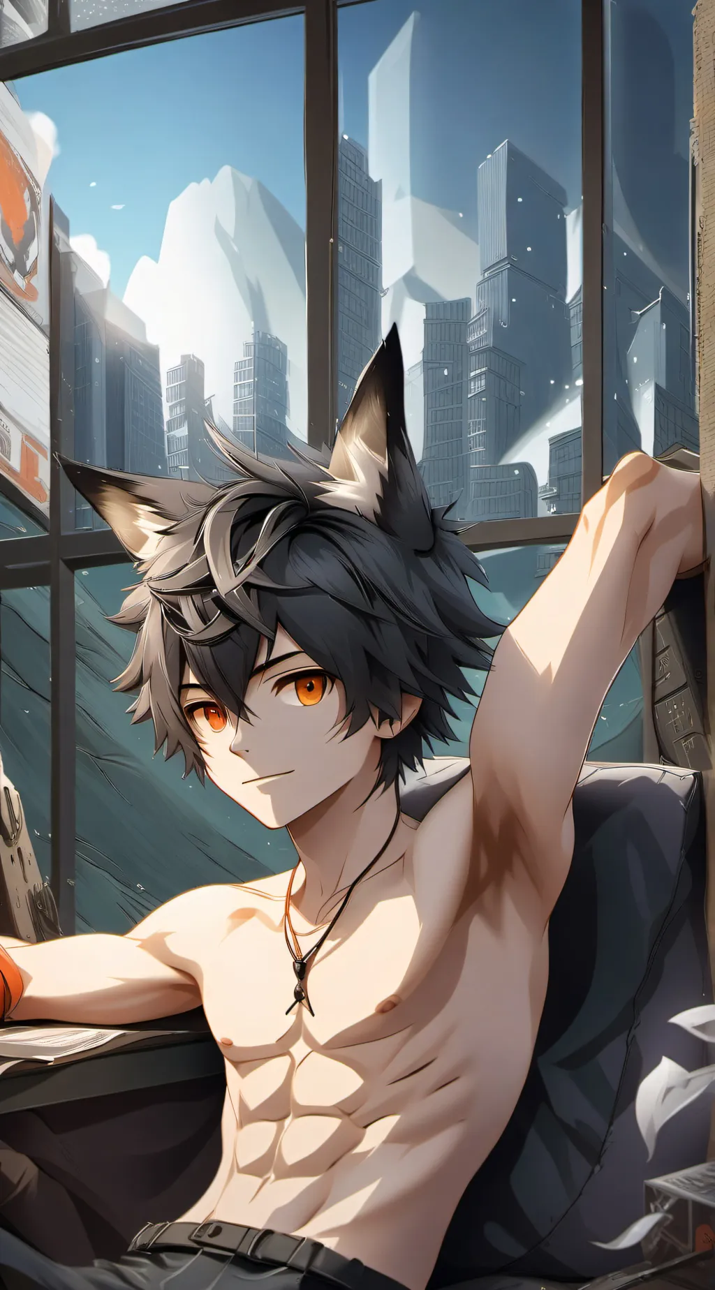 ai character: Kai background
