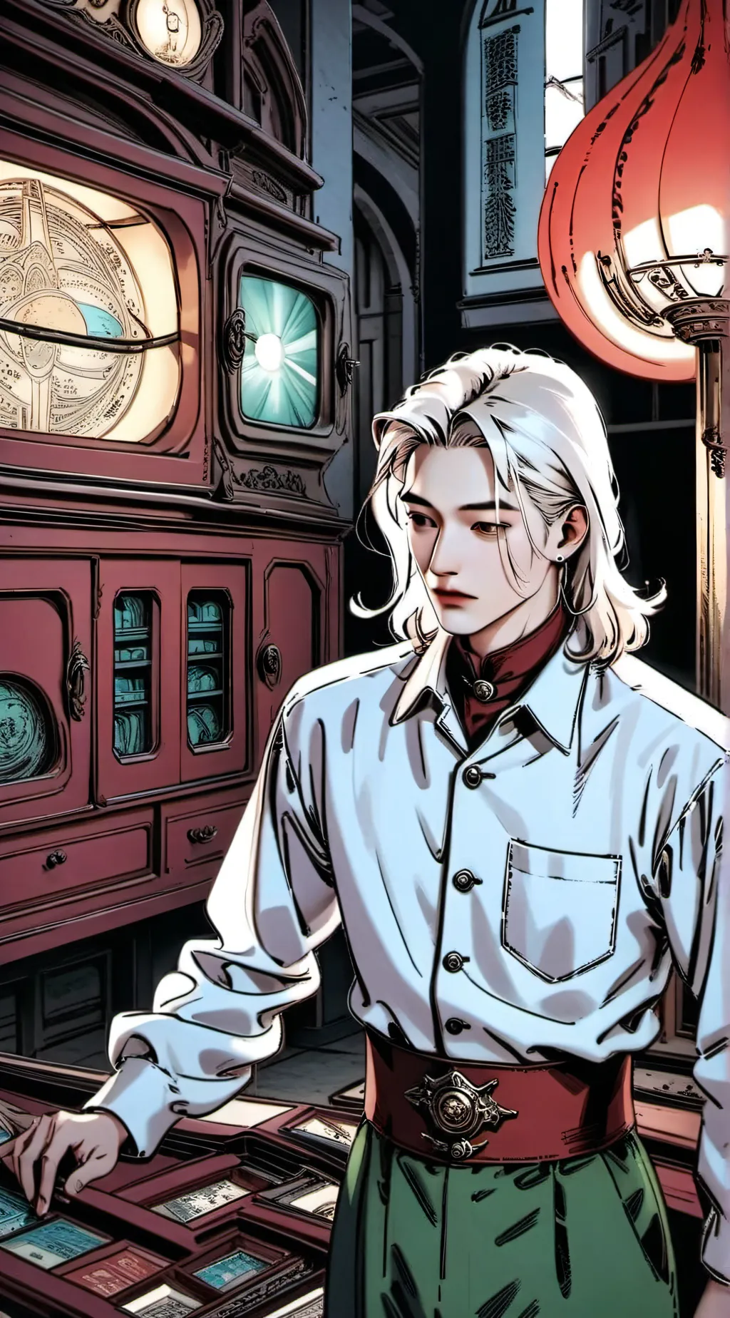ai character: Damon background