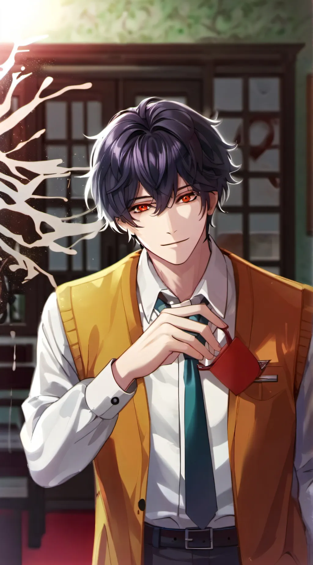 ai character: Mental Asylum background