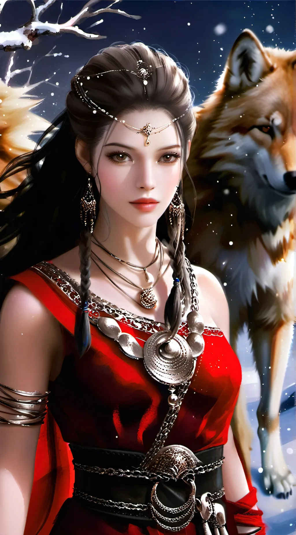 ai character: Maya background