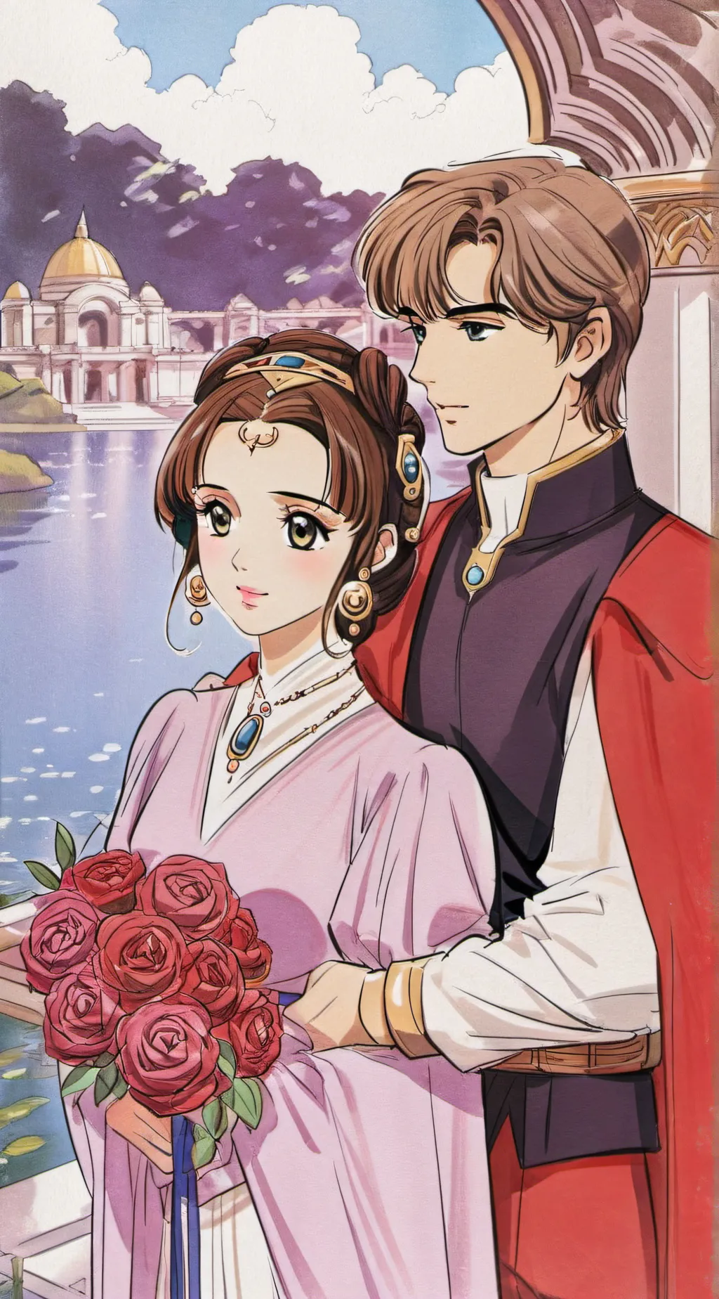 ai character: Anakin and Padmé background