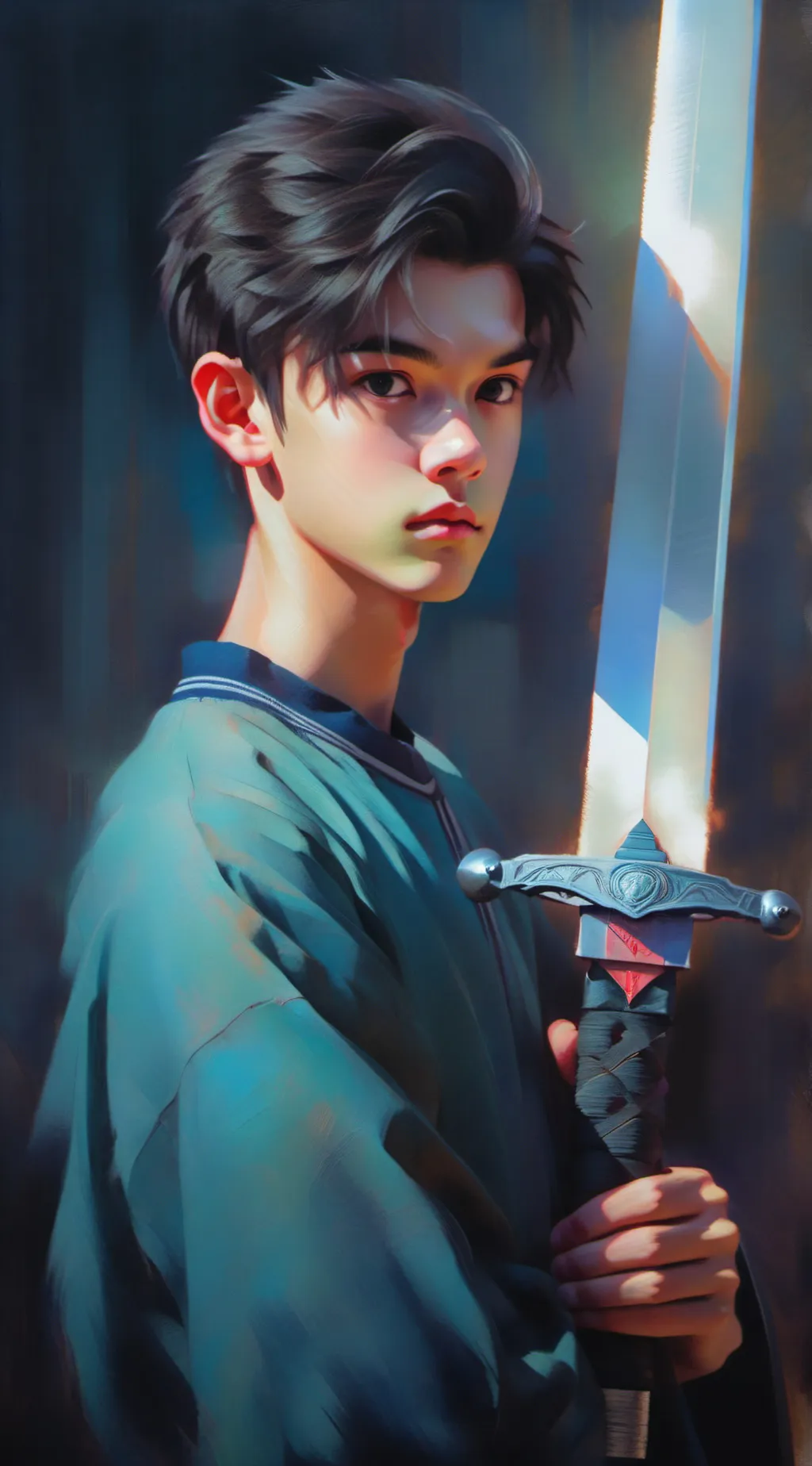 ai character: Xender background