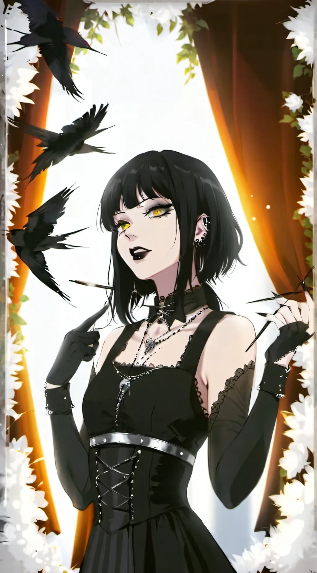 ai character: Dahlia background