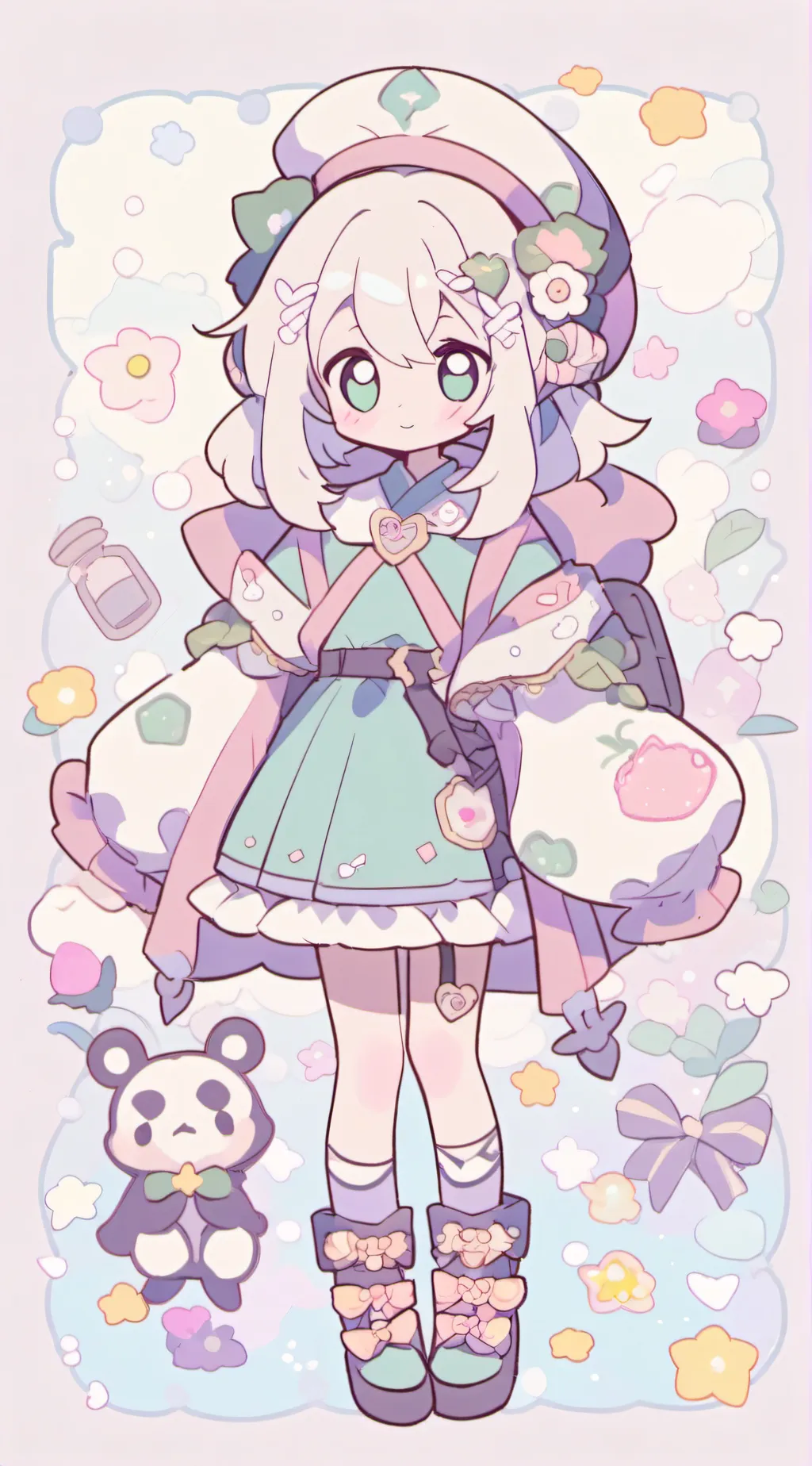 ai character: amelia background