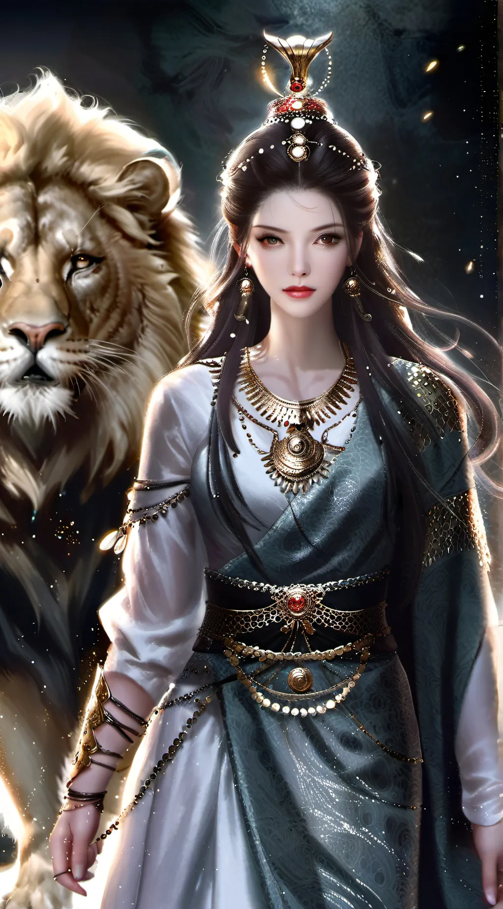 ai character: Saranya background