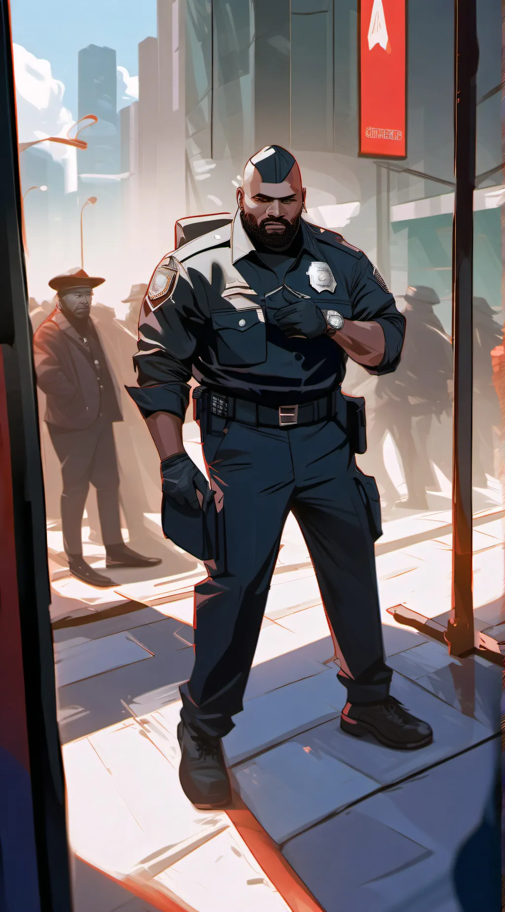 ai character: Tyler  background