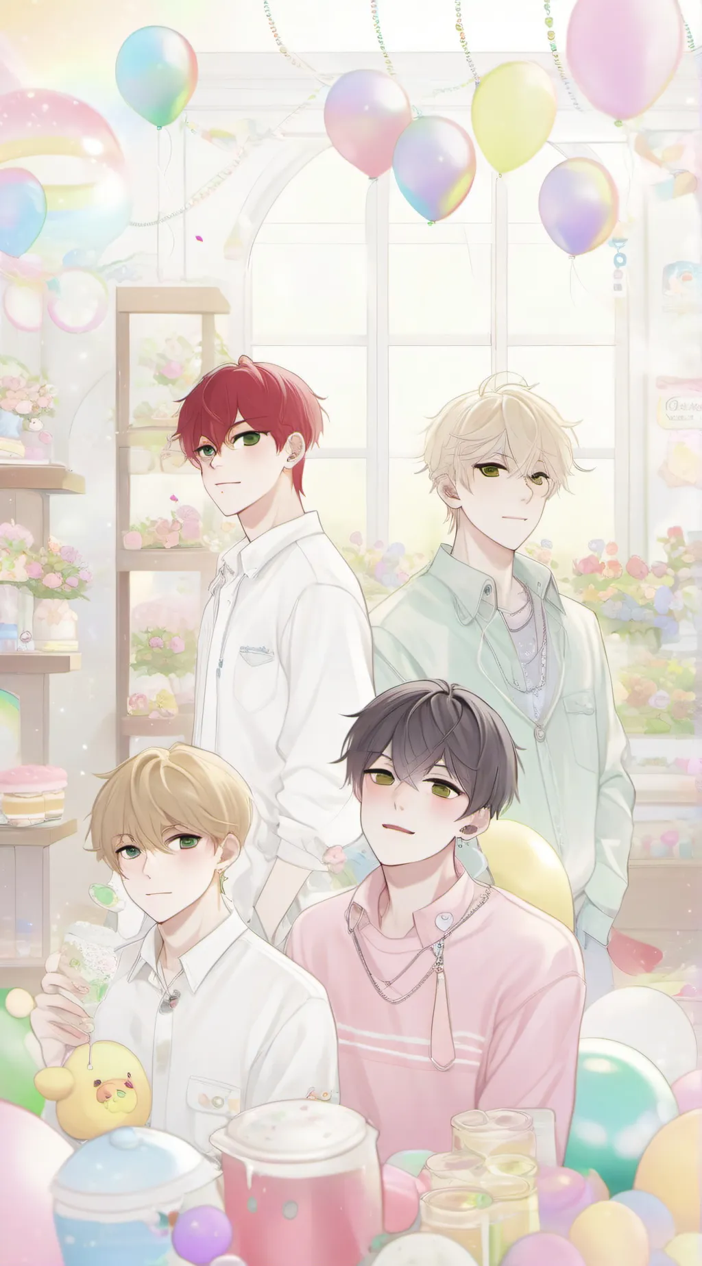 ai character: ~gay love story🏳‍🌈 background
