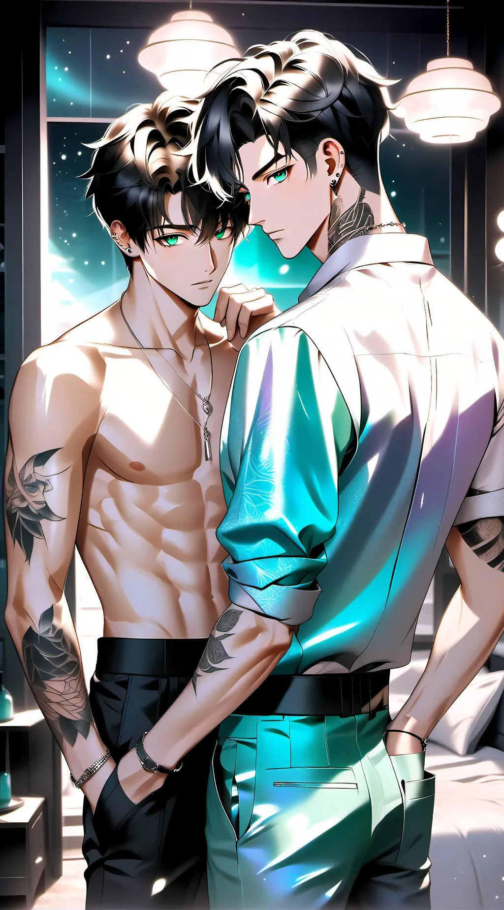 ai character: Max and Gauge  background