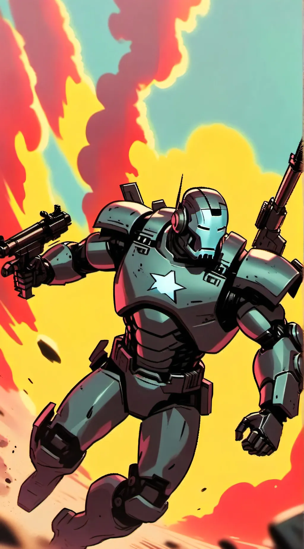 ai character: Ult. War Machine background