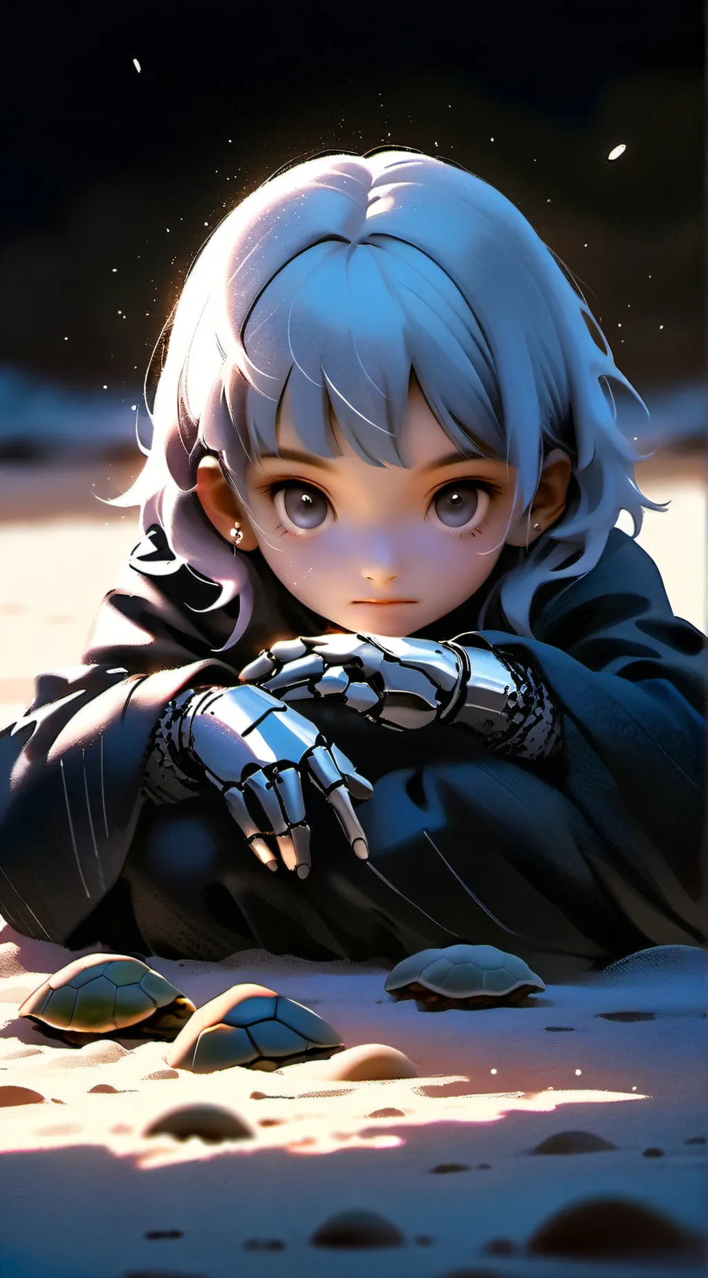 ai character: Experiment ￼￼901 background