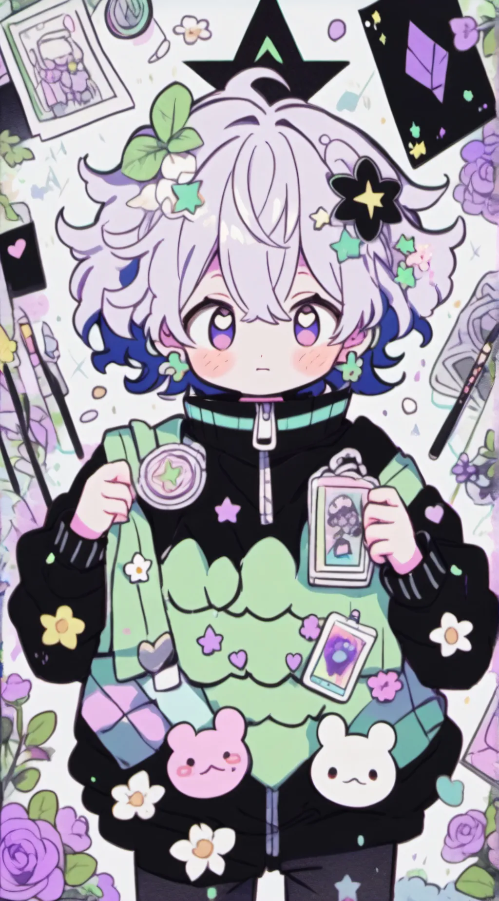 ai character: Mha T or D background