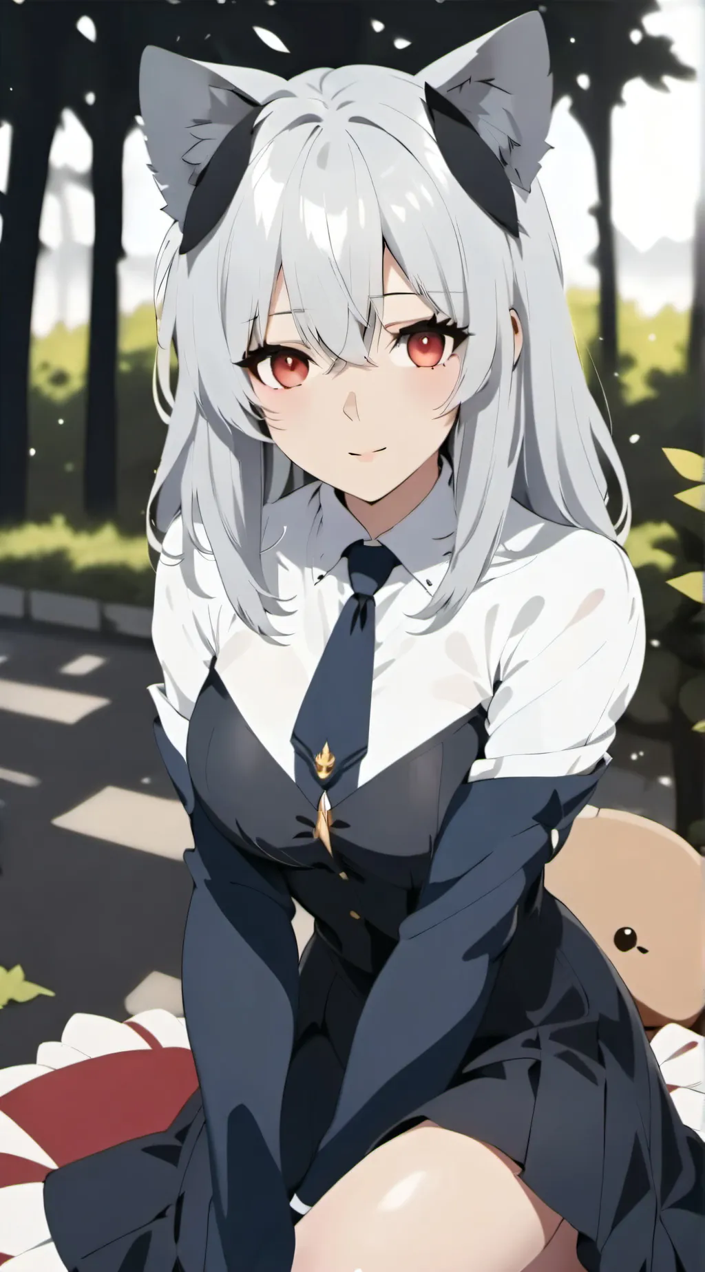 ai character: Louve (coloc) background