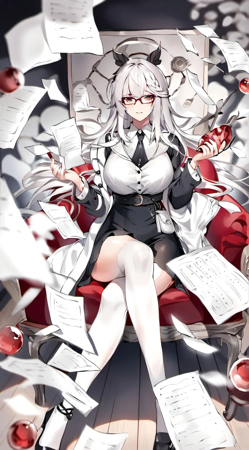 ai character: Natalie  background