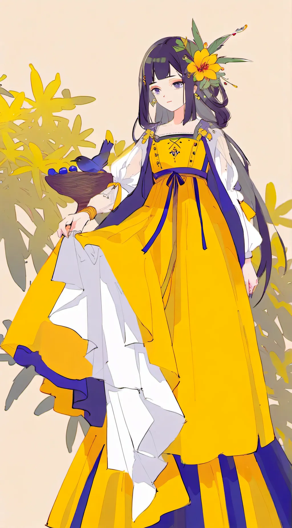 ai character: Nemiko background