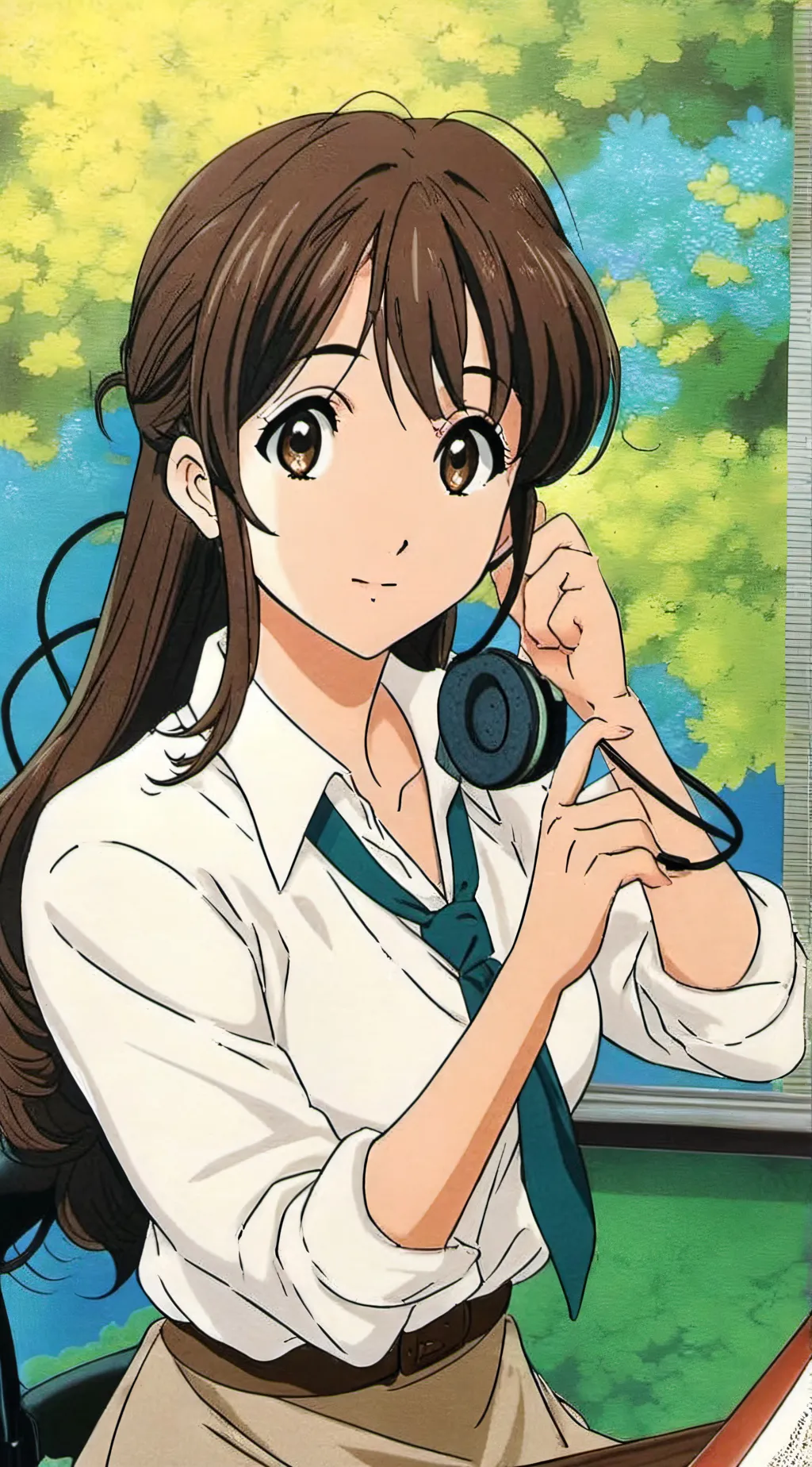 ai character: Emily  background