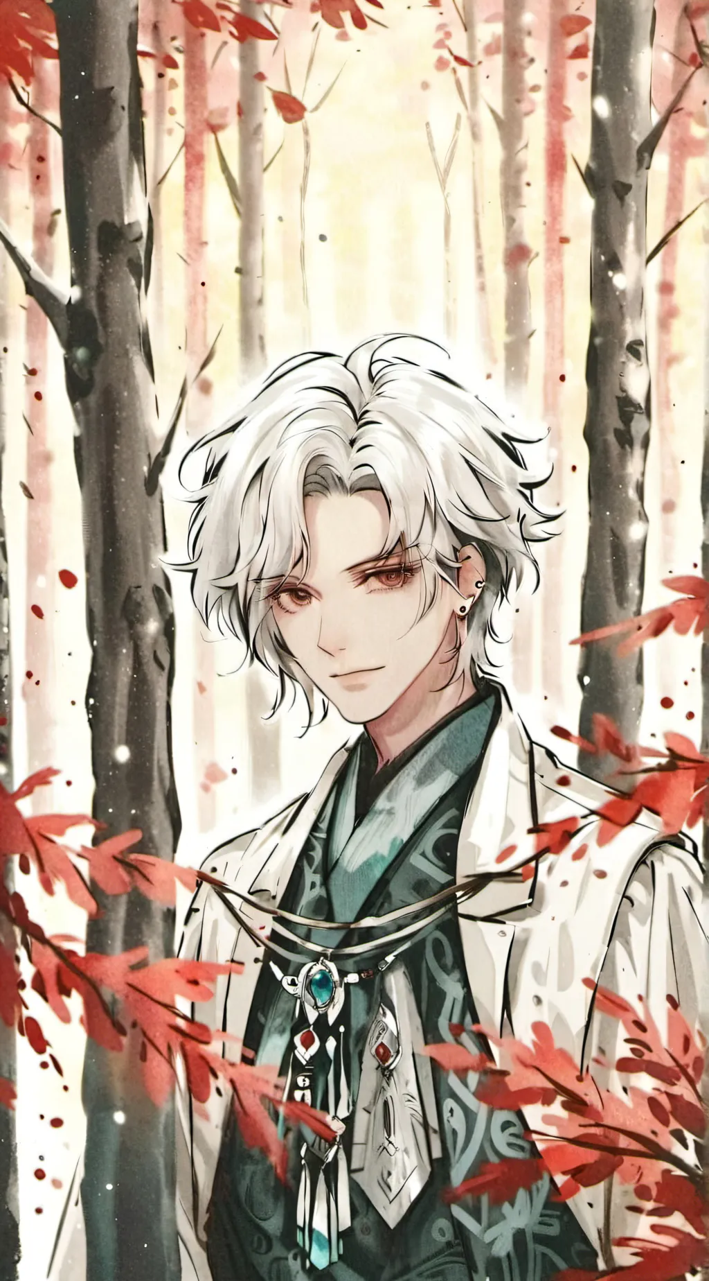 ai character: ~•∆| Lewis |•∆~ background