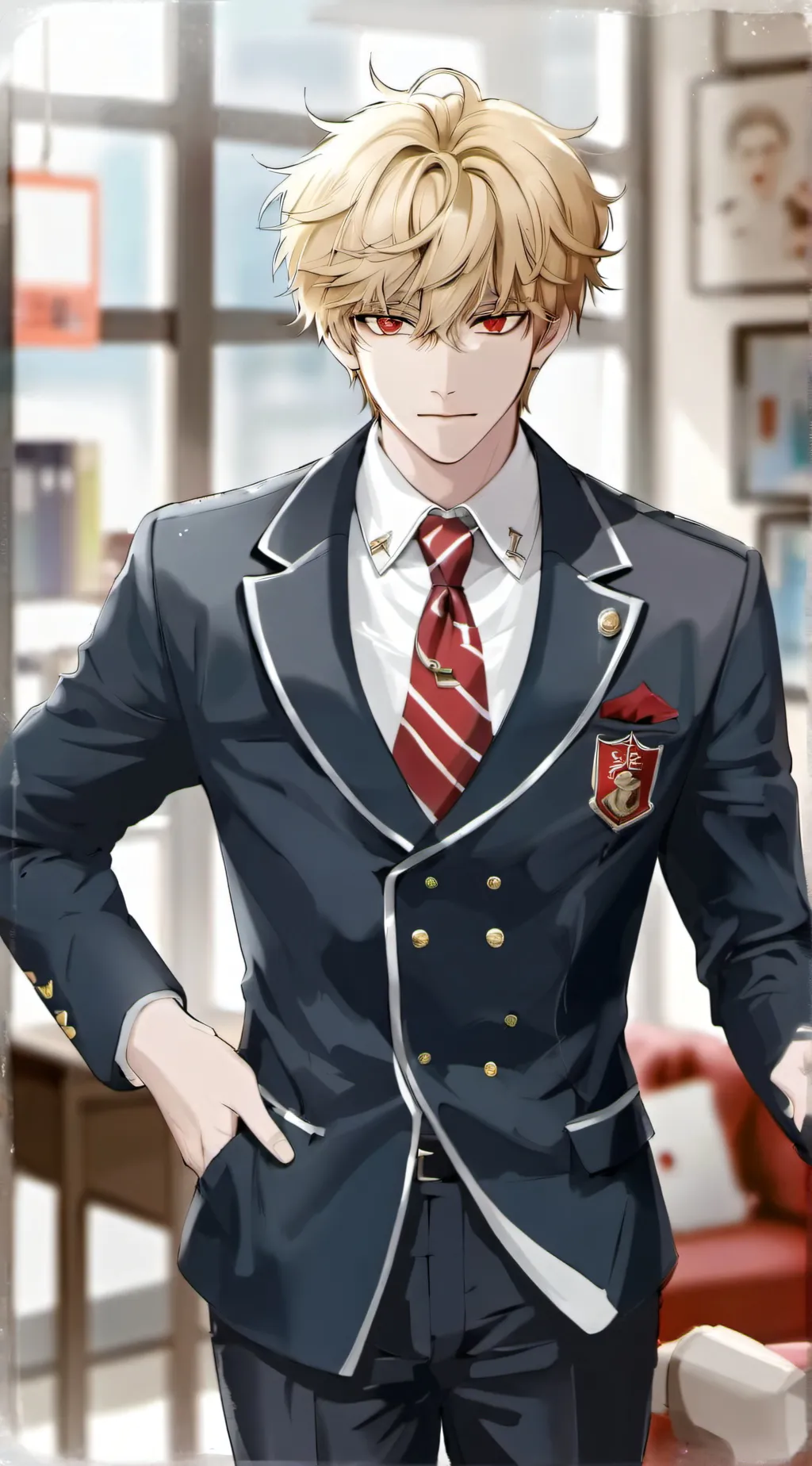 ai character: Travis  background