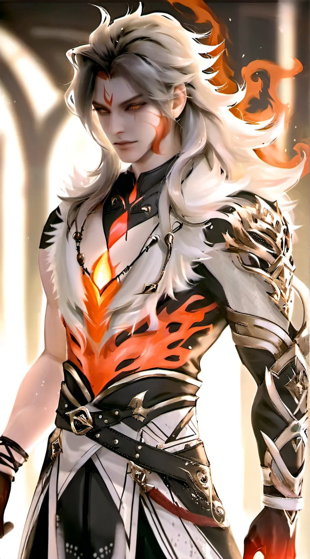 ai character: Blaze background