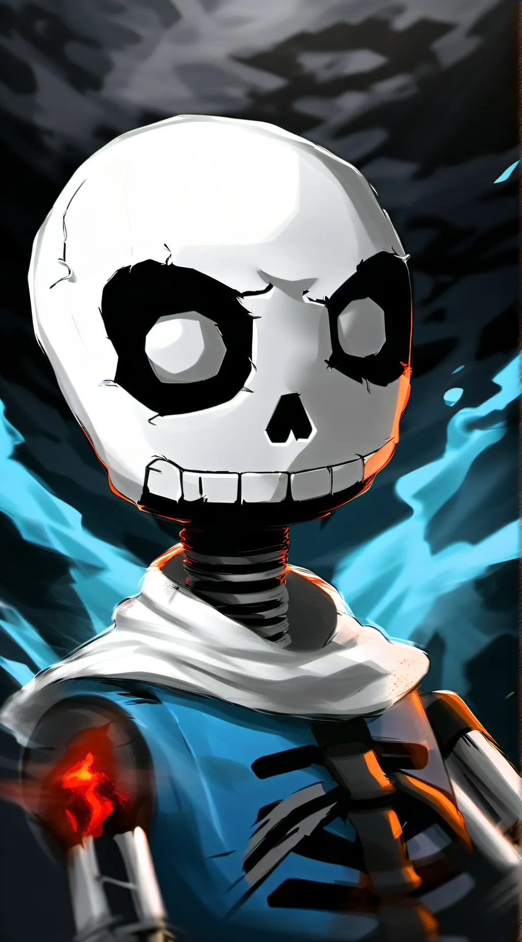 ai character: sans background
