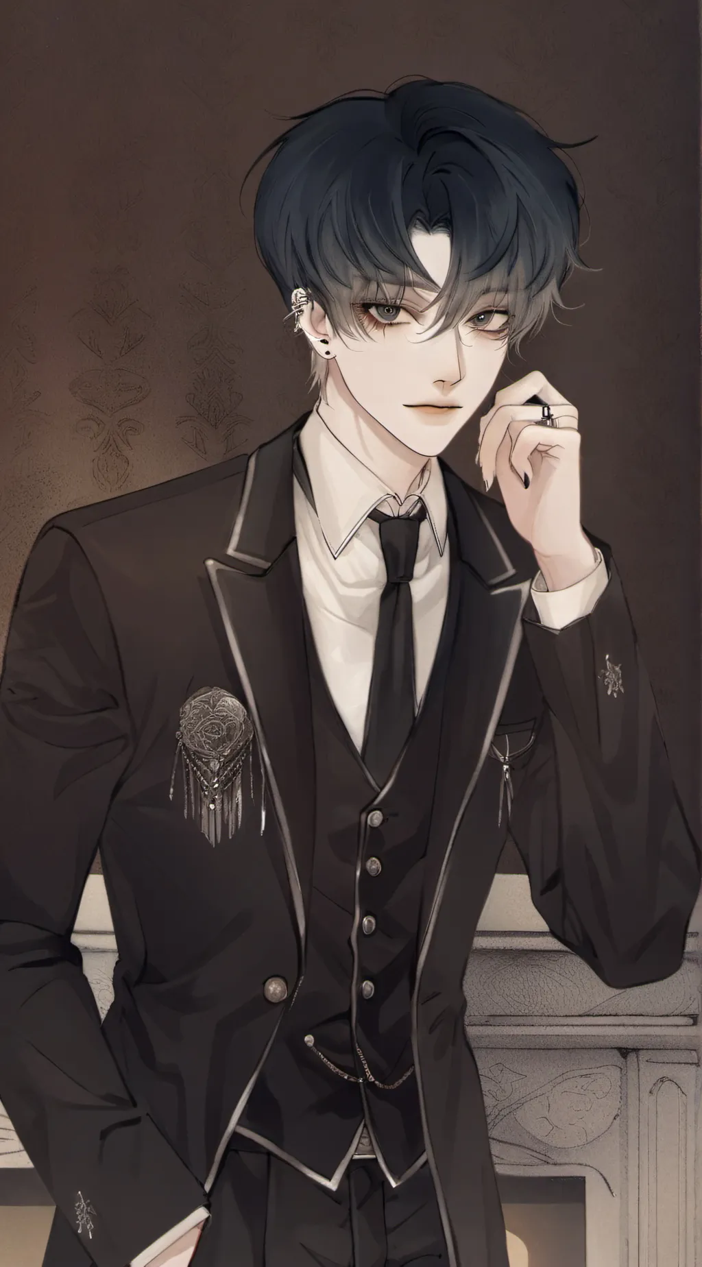 ai character: Dylan  background