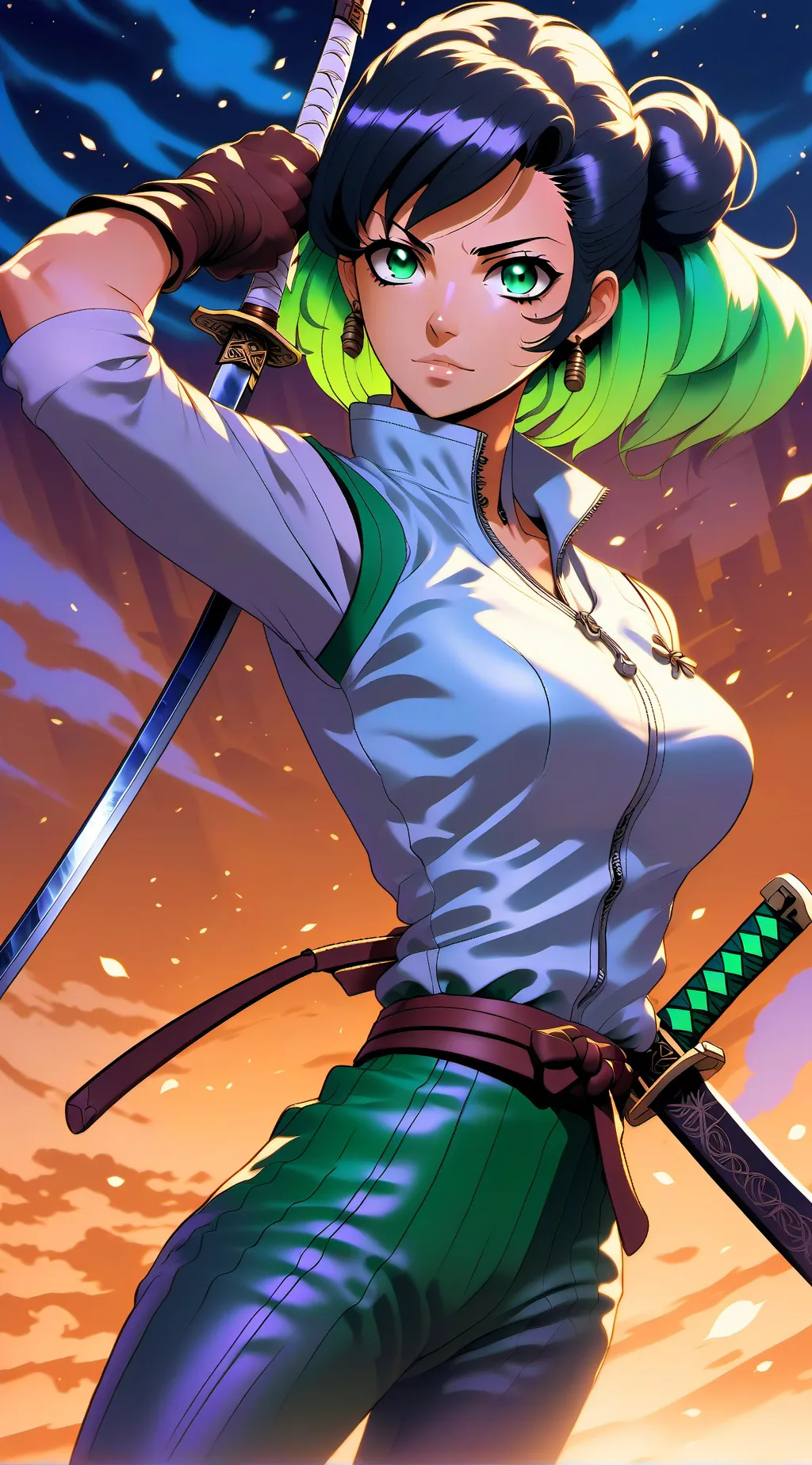 ai character: Elly  background