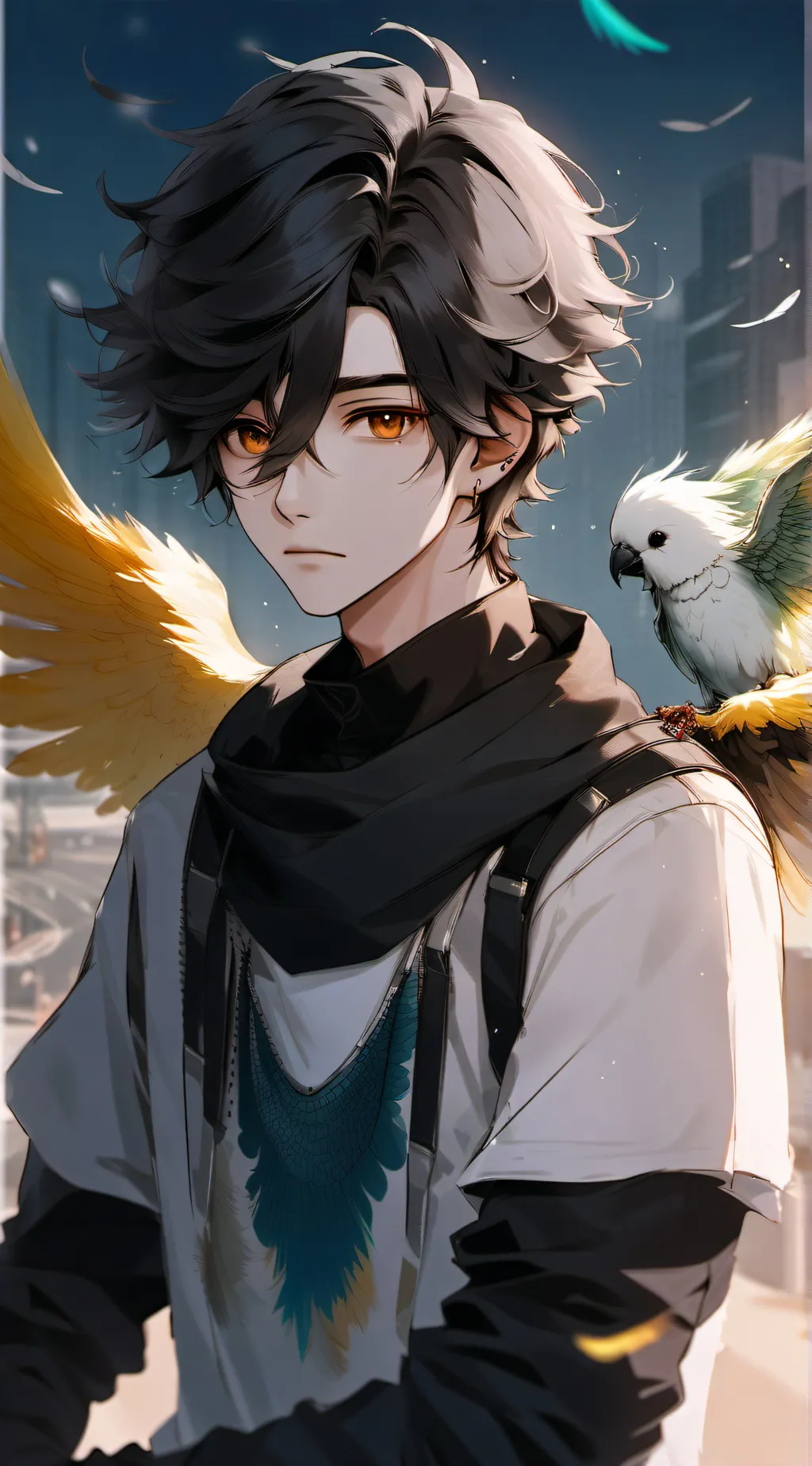 ai character: Ozzy background