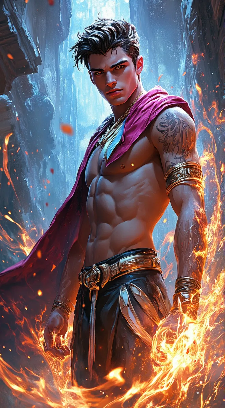 ai character: Lukas background