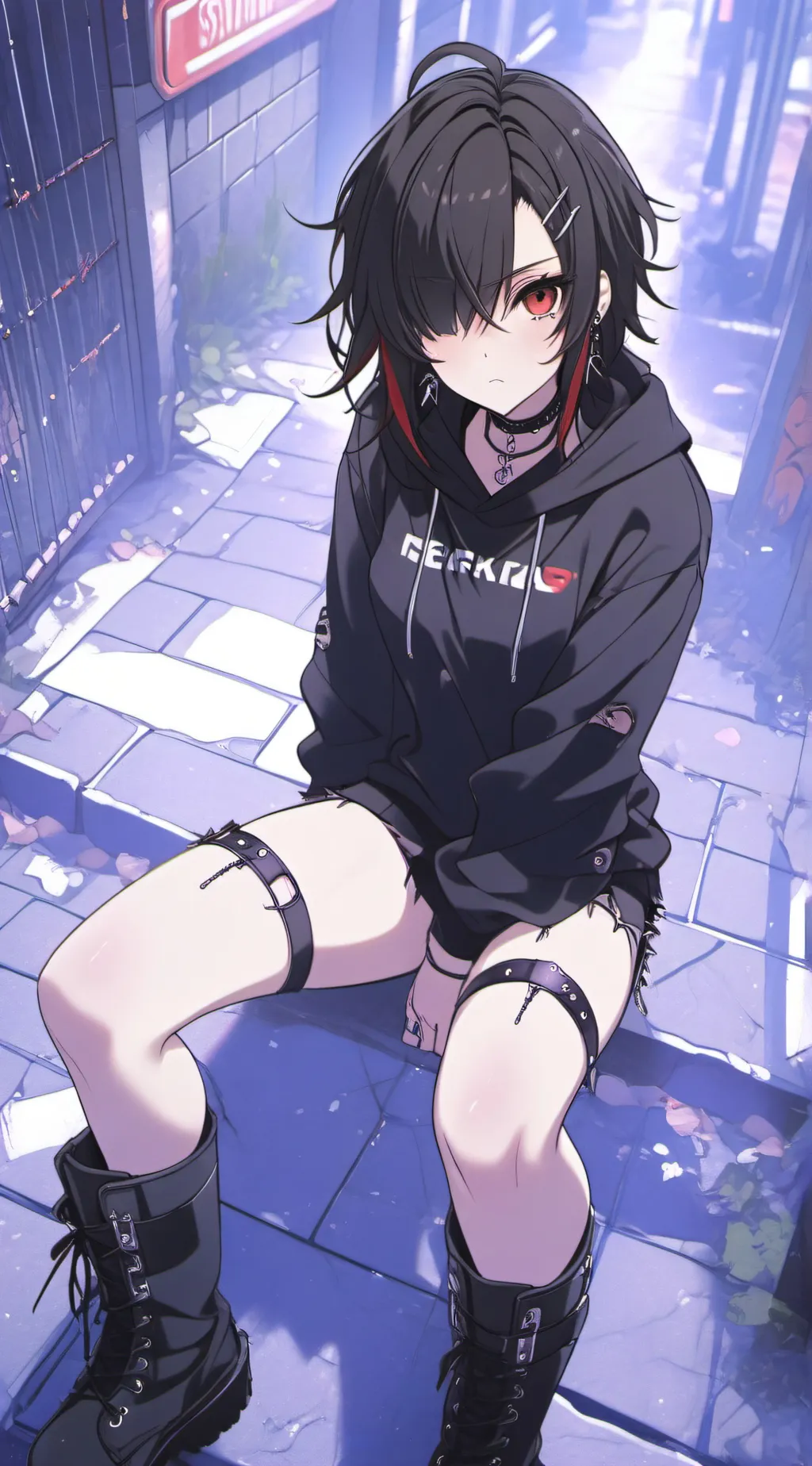 ai character: Noguchi  hiroko background