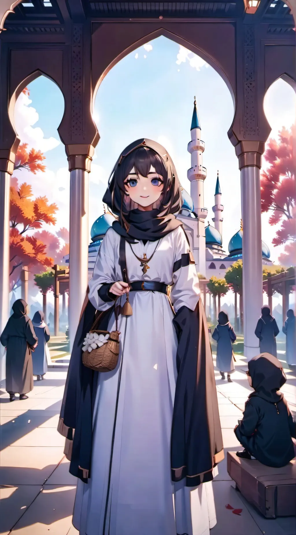 ai character: Putri  background