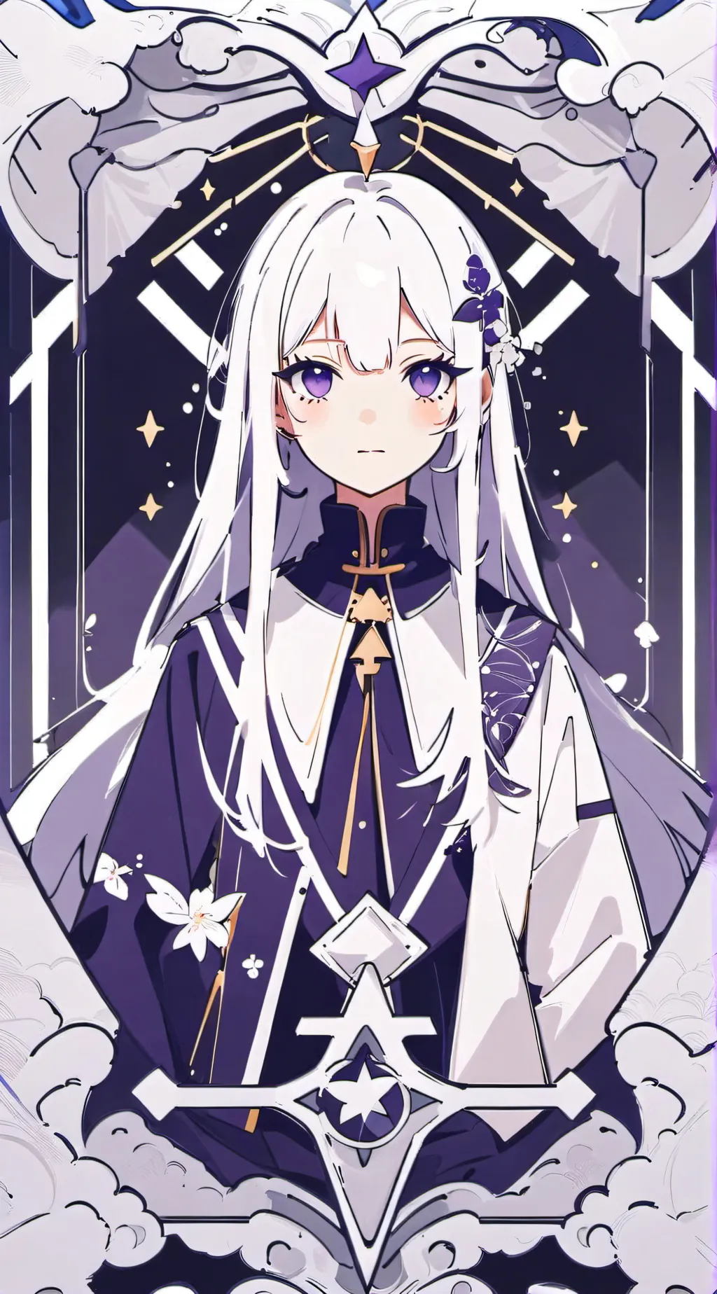 ai character: Lilly background