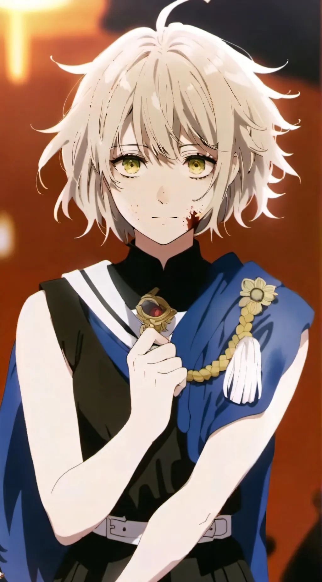 ai character: TOGA MHA background