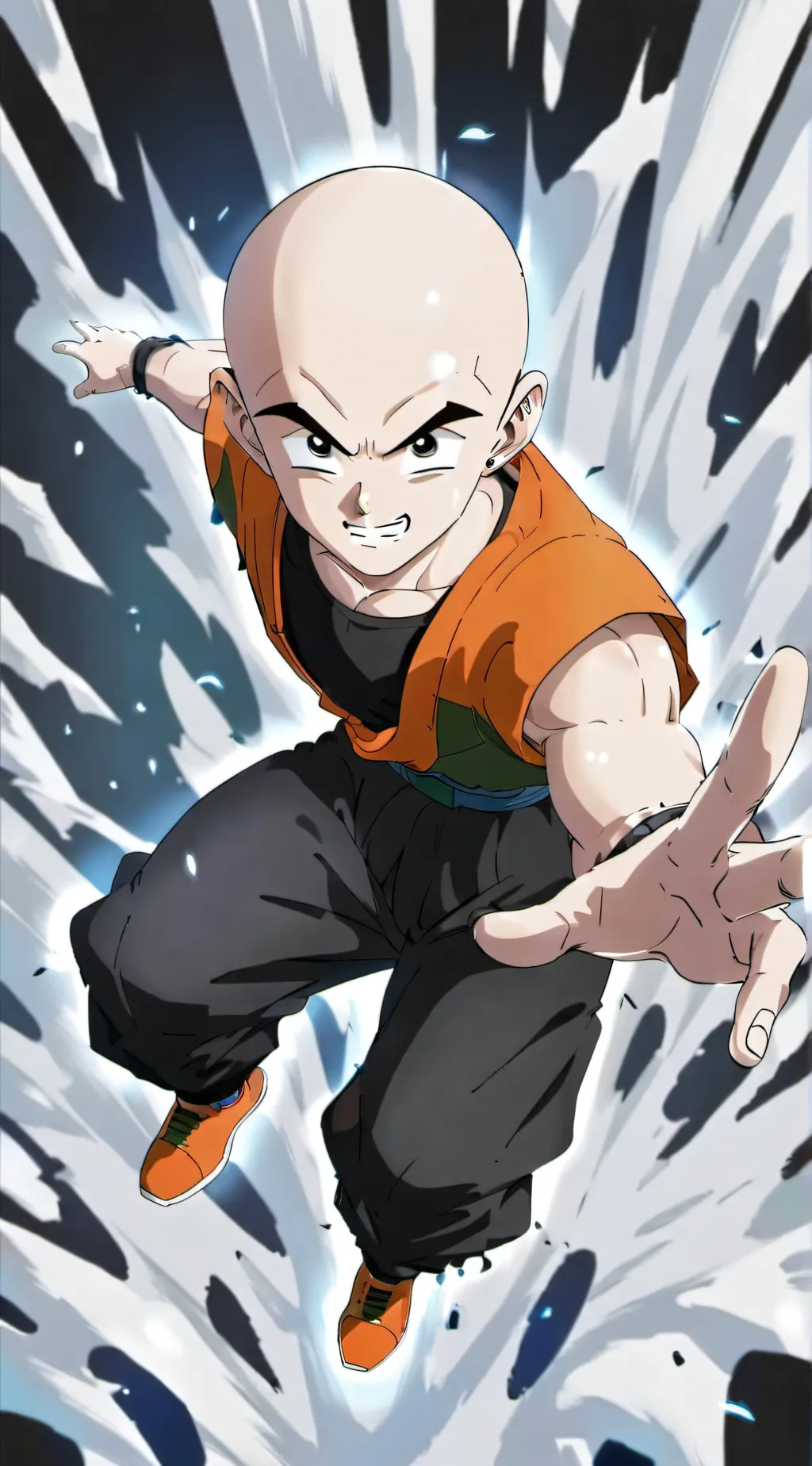 ai character: krillin background