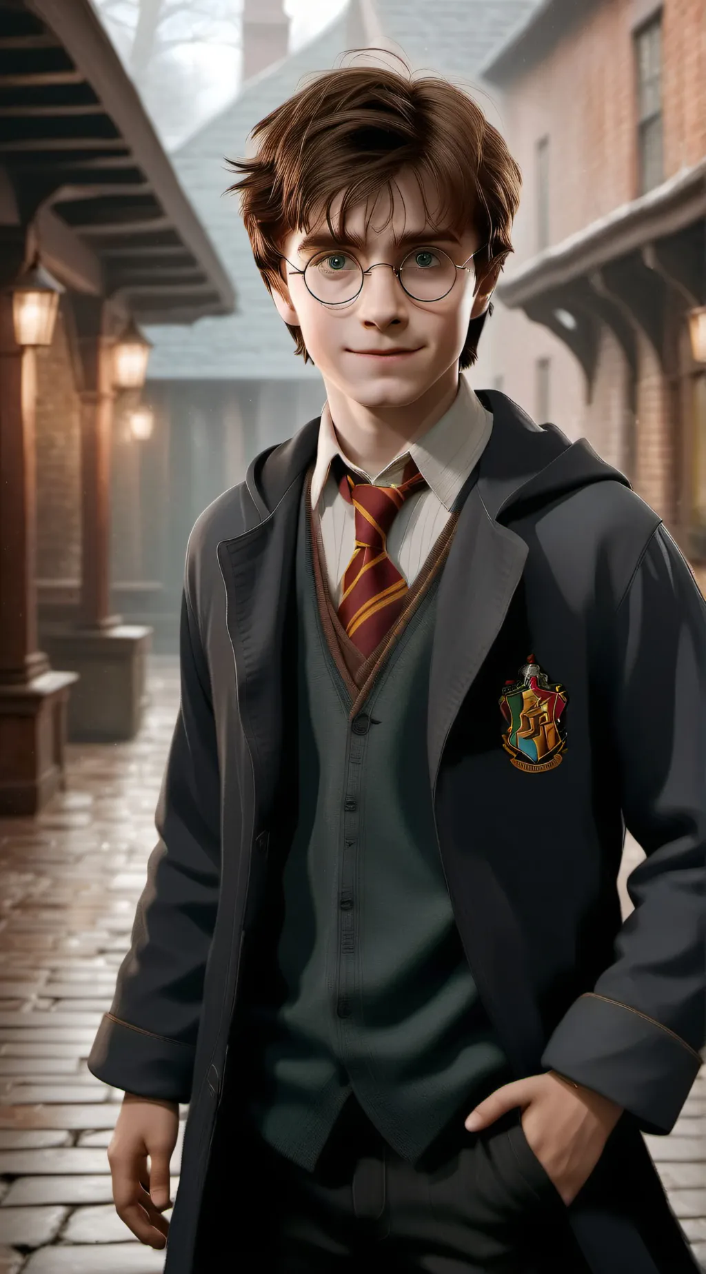 ai character: Harry Potter background